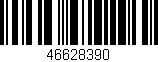 Código de barras (EAN, GTIN, SKU, ISBN): '46628390'