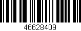 Código de barras (EAN, GTIN, SKU, ISBN): '46628409'