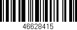 Código de barras (EAN, GTIN, SKU, ISBN): '46628415'