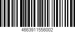 Código de barras (EAN, GTIN, SKU, ISBN): '4663911556002'