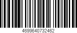 Código de barras (EAN, GTIN, SKU, ISBN): '4699640732462'