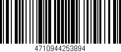 Código de barras (EAN, GTIN, SKU, ISBN): '4710944253894'