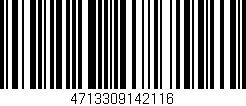 Código de barras (EAN, GTIN, SKU, ISBN): '4713309142116'
