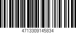 Código de barras (EAN, GTIN, SKU, ISBN): '4713309145834'