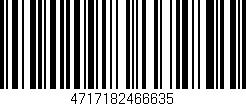 Código de barras (EAN, GTIN, SKU, ISBN): '4717182466635'