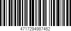 Código de barras (EAN, GTIN, SKU, ISBN): '4717294987462'