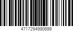 Código de barras (EAN, GTIN, SKU, ISBN): '4717294990899'