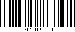 Código de barras (EAN, GTIN, SKU, ISBN): '4717784203379'