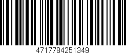 Código de barras (EAN, GTIN, SKU, ISBN): '4717784251349'