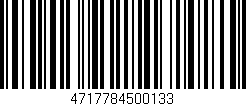 Código de barras (EAN, GTIN, SKU, ISBN): '4717784500133'