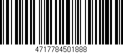 Código de barras (EAN, GTIN, SKU, ISBN): '4717784501888'