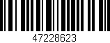 Código de barras (EAN, GTIN, SKU, ISBN): '47228623'