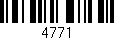 Código de barras (EAN, GTIN, SKU, ISBN): '4771'