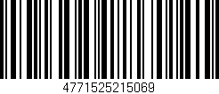 Código de barras (EAN, GTIN, SKU, ISBN): '4771525215069'