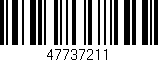 Código de barras (EAN, GTIN, SKU, ISBN): '47737211'