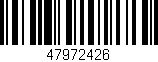 Código de barras (EAN, GTIN, SKU, ISBN): '47972426'