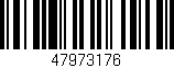 Código de barras (EAN, GTIN, SKU, ISBN): '47973176'