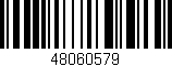 Código de barras (EAN, GTIN, SKU, ISBN): '48060579'
