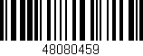 Código de barras (EAN, GTIN, SKU, ISBN): '48080459'