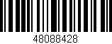 Código de barras (EAN, GTIN, SKU, ISBN): '48088428'