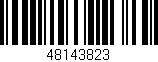 Código de barras (EAN, GTIN, SKU, ISBN): '48143823'