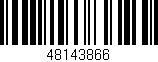 Código de barras (EAN, GTIN, SKU, ISBN): '48143866'