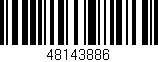 Código de barras (EAN, GTIN, SKU, ISBN): '48143886'