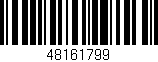 Código de barras (EAN, GTIN, SKU, ISBN): '48161799'