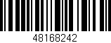 Código de barras (EAN, GTIN, SKU, ISBN): '48168242'