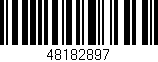 Código de barras (EAN, GTIN, SKU, ISBN): '48182897'