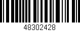 Código de barras (EAN, GTIN, SKU, ISBN): '48302428'