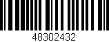 Código de barras (EAN, GTIN, SKU, ISBN): '48302432'