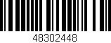 Código de barras (EAN, GTIN, SKU, ISBN): '48302448'