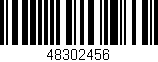 Código de barras (EAN, GTIN, SKU, ISBN): '48302456'