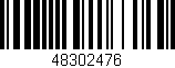 Código de barras (EAN, GTIN, SKU, ISBN): '48302476'