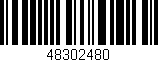 Código de barras (EAN, GTIN, SKU, ISBN): '48302480'