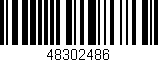Código de barras (EAN, GTIN, SKU, ISBN): '48302486'