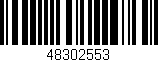 Código de barras (EAN, GTIN, SKU, ISBN): '48302553'
