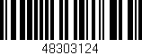 Código de barras (EAN, GTIN, SKU, ISBN): '48303124'