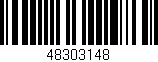 Código de barras (EAN, GTIN, SKU, ISBN): '48303148'