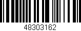 Código de barras (EAN, GTIN, SKU, ISBN): '48303162'