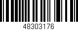 Código de barras (EAN, GTIN, SKU, ISBN): '48303176'
