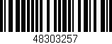 Código de barras (EAN, GTIN, SKU, ISBN): '48303257'