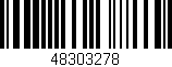 Código de barras (EAN, GTIN, SKU, ISBN): '48303278'