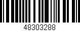 Código de barras (EAN, GTIN, SKU, ISBN): '48303288'