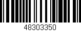 Código de barras (EAN, GTIN, SKU, ISBN): '48303350'