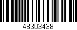 Código de barras (EAN, GTIN, SKU, ISBN): '48303438'