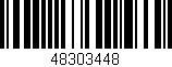 Código de barras (EAN, GTIN, SKU, ISBN): '48303448'