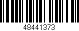 Código de barras (EAN, GTIN, SKU, ISBN): '48441373'