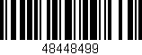 Código de barras (EAN, GTIN, SKU, ISBN): '48448499'